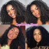 10A Small Spirals Curly Bundles Brazilian Unprocessed Kinky Curly Human Hair Piie Curls Weave Only Virgin Hair 3B 3C 240118