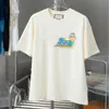 Women's T-Shirt Designer Dragon Year Short sleeved T-shirt Classic Letter Small Flying Dragon Print Unisex 9XCH