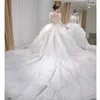 2024 Luxurious Crystal Wedding Dresses Ball Gown wed dress bridal gown blingbling Beading Pearls Sequined Lace vestidos novia Custom Made Bride robes de mariee