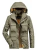 Hommes automne et hiver multifonctionnel coupe-vent imperméable Sports de plein air tout-terrain polyvalent multi-poches veste 240124