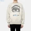 Saint Michael Raglan Swear God's Eye Graffiti Wash Washed Old Damaged Sweater 8N1D