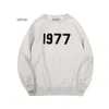 1977 EssentialShoodie Tracksuit ess z kapturem bluzy bluzy essentialsweatshirts Ustaw najwyższej jakości męskie damskie liste