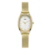 Montre de luxe à quartz pour femmes, légère, simple, exquise, ovale, sens senior, maille étanche, cadeaux de luxe, A17