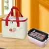 Dinnerware Lunch Box Set Convenient Easy To Clean Anti-fouling And Waterproof Heat-resistant Environmentally Friendly Storage Cozy