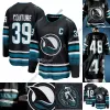 Logan Couture Shark 3rd Jersey Calen Addison Tomas Hertl Mario Ferraro Anthony Duclair William Eklund Mackenzie Blackwood Filip Zadina Kevin Labanc William Eklund