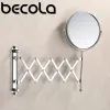 Miroirs Beccola 8 pouces 3x Miroir de maquillage de mur d'agrandissement