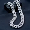 16inch 18inch 20inch 24inch 30 Inch Hip Hop Cuban Link Chain Necklace Bling Bling Jewelry