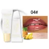 Instant Volumising Fruit Lip Plumper Oil Reduce Lip Fine Line Anti-Cracking Lip Oil Long Lasting Mirror Glass Lip Gloss 5ML 424