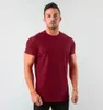 Ll ny stilig vanlig topps fitness mens t -shirt kort ärm muskel joggar bodybuilding tshirt manlig gymkläder smal fit tee mode mode trend mode casual