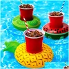 Party Decoration Floating Cup Holder Swim Ring Water Toys Beverage Boats Baby Pool Inflatable Drink Holders Bar Beach Coasters Drop Dhjyz