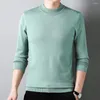 Männer Pullover Männer Winter Halb Hoher Kragen Warme Mock Neck Langarm Strickwaren Pullover Sweatshirts Einfarbig Pullover Casual