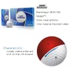 1 Box Supur Ling Golf Balls Supur Long Distance 2 Layers Golf Game Ball 12 PCS Golf Distance Balls 240124