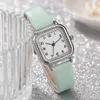 HBP Designer Watch Womens Casual Wristwatch Arabic Digital Dial Casual Business Watches Leather Strap Adapts To Clock