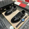 Luksemburg Sneakers Rivoli Shoe Men Casual Buty Czarne białe bikolorowe cielę skórzane buty gumowe torebka 1.23 02