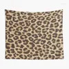 Tapisserier Wild Animal Leopard Mönster Tapestry Print Nature Inspired Modern Wall Hanging For Bedroom Living Room