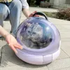 Cápsula para transporte de gatos, bolsa multifuncional portátil para transportar gatos, animais de estimação, carro, cachorro, gaiola de aviação