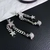 Empress Dowager Saturn Tassel Kvinna 2023 Ny unik design French Style Water Diamond Earrings