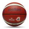 Bolas de basquete fundidas tamanho oficial 7/6/5 material pu mulheres ao ar livre indoor match treinamento homens criança basquete basketbol topu 240124