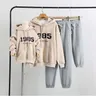 Förälder-barnkläder lösa familje hoodies casual baby jumpsuit mode kvinnor herr tröja klassiska babykläder hoodies csd2401271-8