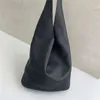 Bolso de lichi de grano estilo fila con capacidad para hombro 10A +, bolso grande de piel de vaca para ir al trabajo, bolso sencillo y perezoso para mujer