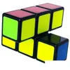 Cubi magici Cubo 1X2X3 Giocattoli Base nera brillante Giocattolo Puzzle di velocità Gioco intelligente Consegna di goccia Regali Puzzle Giochi Dhuhu