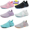 2024 Sandales Chaussures d'eau Été Natation Rouge Orange Vert Bleu Rose Noir Violet En Plein Air Hommes Femmes Pantoufles À Séchage Rapide Aqua Flats Yoga Chaussette Eur 36-45