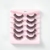 100 paires Multipack 3D doux vison cheveux Faux cils à la main vaporeux moelleux longs cils naturels outils de maquillage des yeux Faux