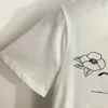 Kobiet Designer T Shirt Fashion Letter Wzorka okrągła szyja Krótki rękaw Wysokiej jakości damskie ubranie górne ubranie 27 stycznia