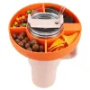 Snack Bowl för 30/40 oz Tumbler med handtag Snack Bowl Compatible återanvändbar mellanmål för Cup AccessoriesWll2132 22 LL