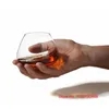 تهتز cope gyro غزل الويسكي الزجاج مخروط القاعدة انخفاض هزاز كأس النبيذ الخمور كونياك مارتيل كريستال ويسكي tumbler 240127