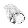 Coiffures 1pcs noir blanc bandeau voiles sur le visage mini voile pour mariée charmante mariage fascinateur cage à oiseaux