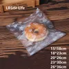 LBSISI Life Morbido PE Sacchetto di plastica satinato per pane tostato Biscotti Caramelle monouso PE Top aperto piatto Sacchetti regalo per alimenti 201015283T