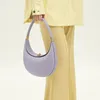 Moda Songmont Crescent Luna Designer Bag Strap Womens Mens Luxurys Bolsa Crossbody Half Moon Bags Totes Removíveis Sling Satchel Bolfskin Bag 4377