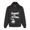 2024 hoodie mannen designer hoodie Sweatshirt hoodie Sweatshirt Mode Lus Stof Explosie Trui Stijl Heren en Dames Europese Maat Herfst 0