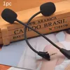 Microfones baixo ruído estéreo preto acessórios 10cm anti interferência durável peça de substituição gaming microfone nuvem ii fone de ouvido