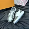 Fashion Men Beverly Hills Casuals Shoes Thick Bottoms Running Sneaker Paris Classic Leather Elasticd Band Low Top Designer Run Walk Casual Athletic Shoes 1.23 04