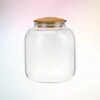 Storage Bottles Glass Tank Containers Lids Canisters Jars Food Flour Jar Coffee With Sugar Canister Kitchen And