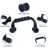 6 pçs combinação de roda abdominal equipamentos de fitness conjunto azul 5-em-1 multifuncional push-up suporte equipamentos de fitness em casa 240123