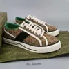 2024 Shoestennis 1977 Designer Casual Chaussures S Designers Chaussure Homme Italie Vert et Rouge Web Stripe Semelle En Caoutchouc Stretch Coton Low Top Hommes Baskets 40-46 Chaussures De Plein Air