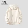 Camel Hjcamel Hooded Solid Color Hoodie For Men's Autumn Long Sleeved American Trendy Par Clothes