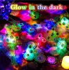 فاتح الحفلات الحفلات LED LED Tidget Bracelet Necklace Gyro Rings Kid Chost Finger Lights Neon Halloween Christmas Goodie zz