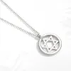 KALETINE Je Magen Davidstern 925 Sterling Silber Halskette Damen Herren Israel Judaica Hebräischer Schmuck Chanukka-Anhänger 240123