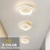 Taklampor Modernt LED -ljus 3000/4000/5000K 3 Färgtemperaturer Förändrat spolmontering för hallkorridor