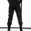 Erkek Suit 2024 Pamuklu Günlük Jogger Pantolon Sokak Giyim Man Harem Pantolon Katı Uzun Büyük Boy Giyim J35