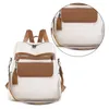 School Bags Anti Theft Backpack Purse For Women PU Leather Shoulder Bag Travel Daypack