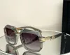 Mens vintage solglasögon grå guldram grå skuggad 669 designer glasögon sonnenbrille kvinnor nyanser sunnies gafas de sol uv400 glasögon med låda