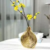 花瓶セラミック花瓶の花の花のディスプレイモダンな寝室の装飾ドライフラワー芸術的なダイニングテーブルのセンターピース
