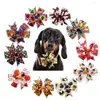 Одежда для собак, 50 шт., съемный воротник с бантами для собак, галстуки-бабочки для маленьких кошек на Хэллоуин, аксессуары для ухода за домашними животными