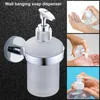 Zeepdispenser Shampoo Elegant Mat Roestvrij Staal Wandmontage Roestvrij Body Wash Pomp 200 Ml Lotion Voor Badkamer