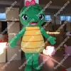 Hot Cute Turtle Mascot Costume Unisex Cartoon Anime theme character Carnival Men Women Dress Christmas Fancy Performance Party Dress